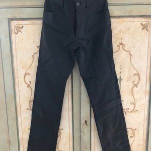 Gap Leather Pants Black Size 2